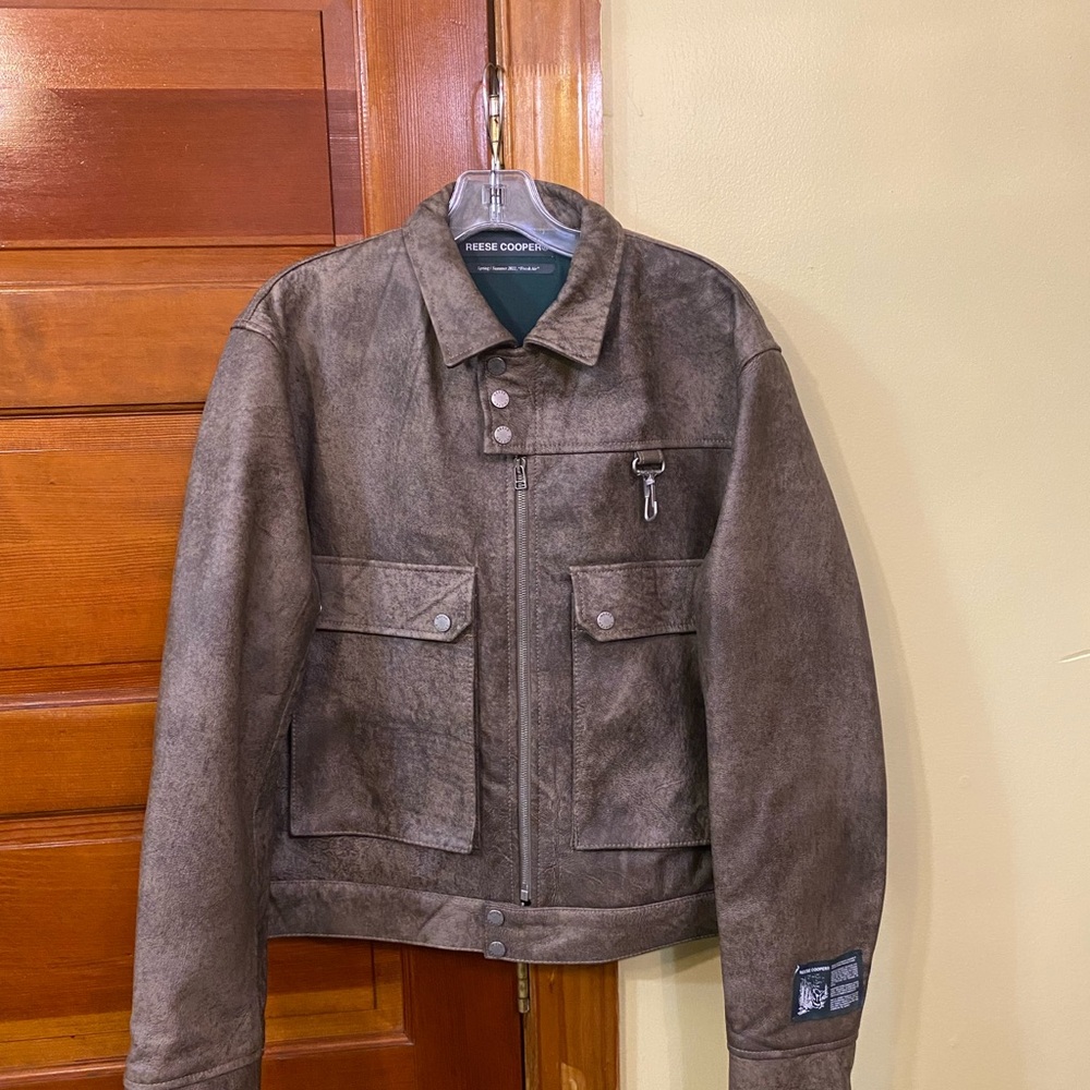 Reese Cooper
RCI COMPASS LEATHER CARGO JACKET